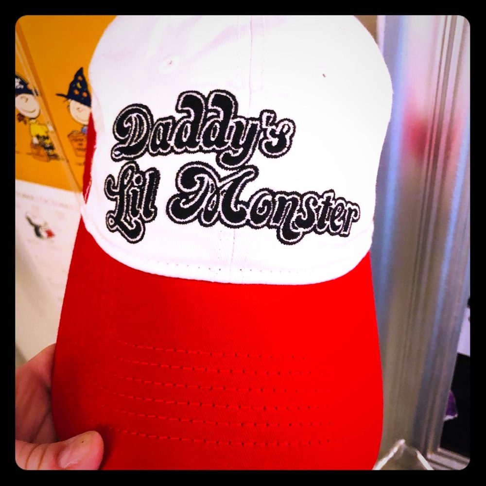 Suicide squad Harley Quinn daddy’s lil monster hat